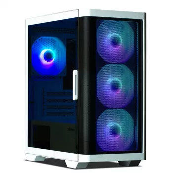 Zalman M4 WHITE datora korpuss Mini Tower Melns, Balts
