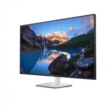 DELL UltraSharp U4323QE datora monitors 109,2 cm (43 inch) 3840 x 2160 4K Ultra HD LCD Sudrabs