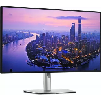 DELL UltraSharp U2725QE 27 collu 4K UHD LCD monitors, melns/sudrabs