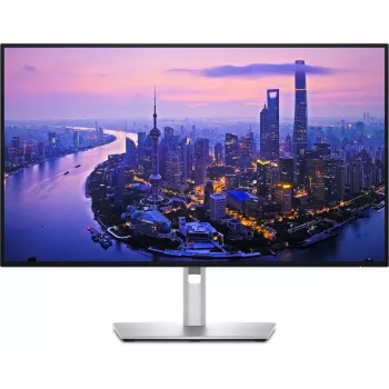 DELL UltraSharp U2725QE 27 collu 4K UHD LCD monitors, melns/sudrabs