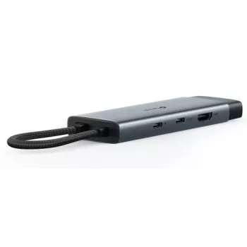 TP-Link UH6120C USB-C centrmezgls, pelēks