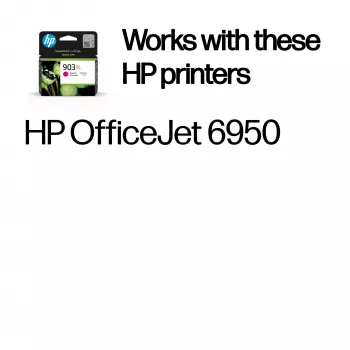 HP 903XL High Yield oriģinālā magenta tintes kasetne, magenta, 1 gab., 750 lappuses