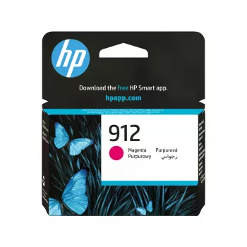 HP 912 Magenta oriģinālā tintes kasetne, violeta, 1 gab., 315 lappuses