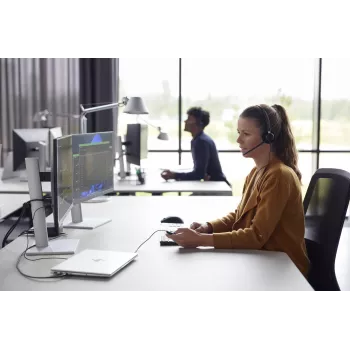 HP Poly EncorePro 525 Microsoft Teams Certified Stereo ar USB-A austiņām