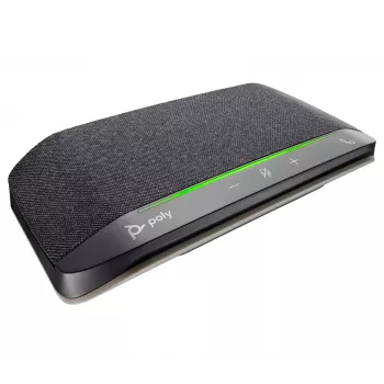 HP Poly Sync 10 USB-A USB-C skaļrunis, sudraba krāsa