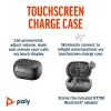 HP Poly Voyager Free 60+ UC Carbon Black austiņas +BT700 USB-C adapteris + skārienekrāna uzlādes futrālis