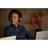 HP Poly Voyager Surround 80 UC Microsoft Certified Bluetooth austiņas ar USB-C/A adapteri