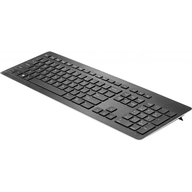 HP Wireless Premium Keyboard pilna izmēra melns RF bezvadu membrānas