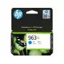 HP 963XL Augstas ražības ciāna oriģinālā tintes kasetne, ciāna, 1 gab., 1600 lpp.