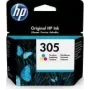 HP 305 oriģinālās tintes kasetnes (ciāna, magenta, dzeltena) – standarta raža