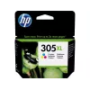 HP 305XL Augstas ražības trīskrāsu oriģinālā tintes kasetne
