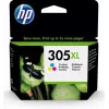 HP 305XL Augstas ražības trīskrāsu oriģinālā tintes kasetne