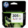 HP 305XL Augstas ražības trīskrāsu oriģinālā tintes kasetne