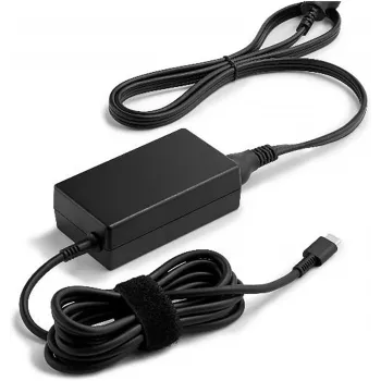 HP 65W USB-C LC tīkla adapteris klēpjdatoriem iekštelpām 65W Melns