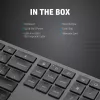 Bezvadu pilnizmēra tastatūra HP 975 — RF bezvadu + Bluetooth, melna, 100% izkārtojums