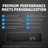 Bezvadu pilnizmēra tastatūra HP 975 — RF bezvadu + Bluetooth, melna, 100% izkārtojums