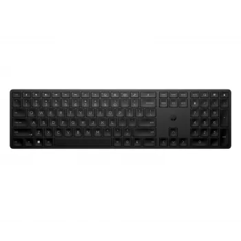 HP 450 Programmējama bezvadu tastatūra, pilna izmēra, RF bezvadu, USB, melna