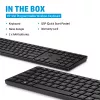 HP 450 Programmējama bezvadu tastatūra, pilnizmēra, RF bezvadu, USB, melna