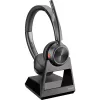 HP Poly Savi 7220 Office Binaurālā DECT 1880-1900 MHz Bezvadu Austiņa