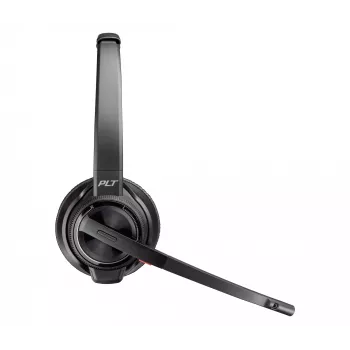 HP Poly Savi 8220 UC DECT 1880-1900 MHz USB-A Bezvadu Austiņas