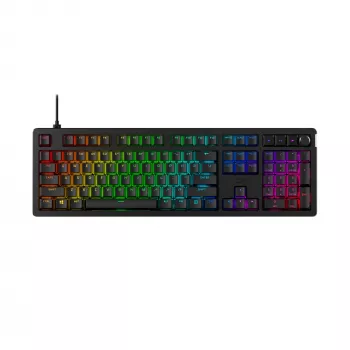 Spēļu tastatūra Kingston HP HyperX Alloy Rise 7G7A3AA#ABD — kompakta vadu mehāniskā tastatūra
