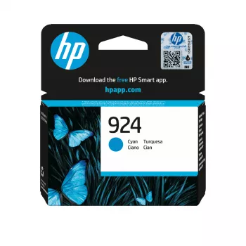 Kasetne HP 924 Cyan Original Ink 4K0U3NE#301