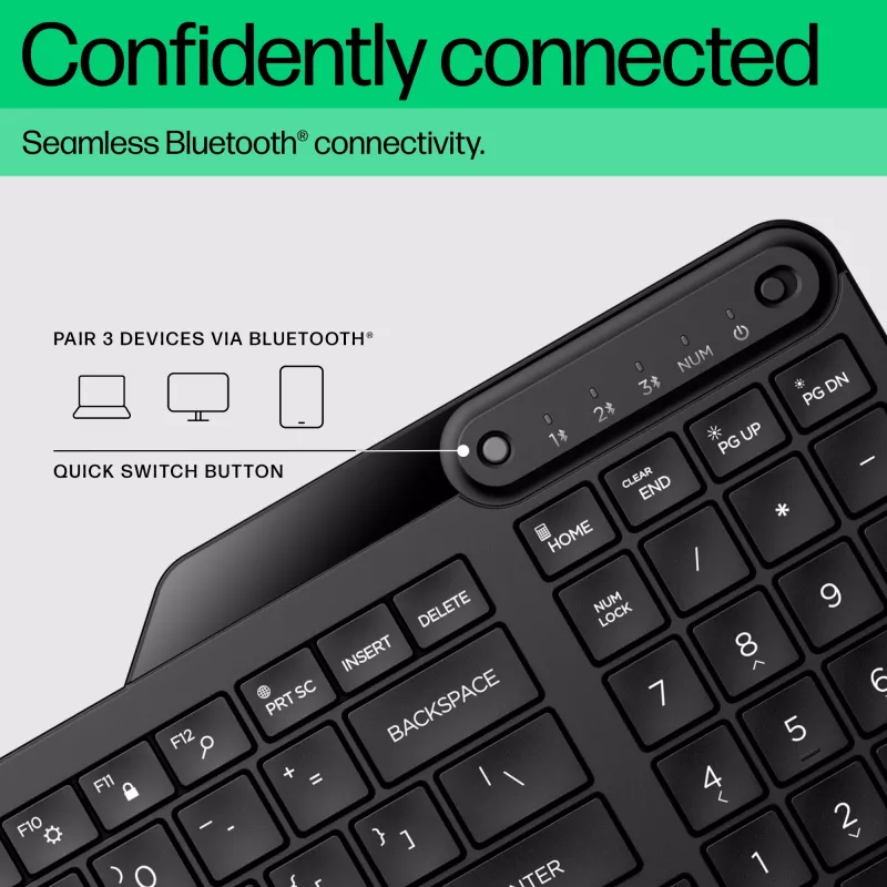 Bezvadu tastatūra HP 460 Multi-Device Bluetooth