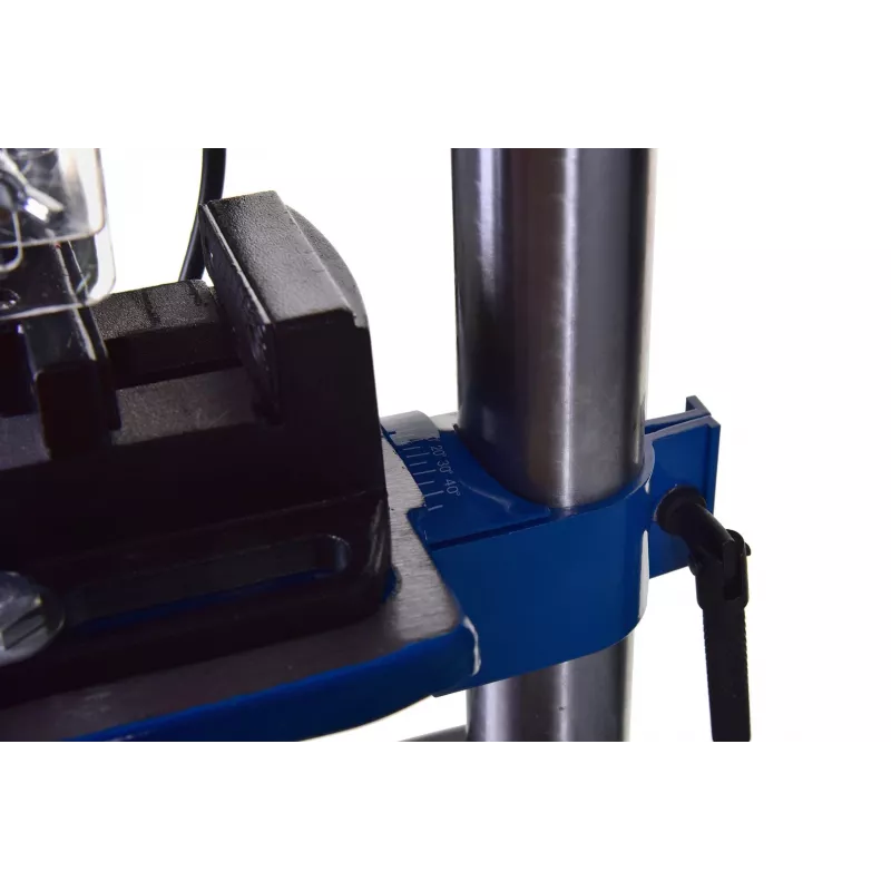 Urbjmāšina galda Scheppach DP16VLS 500W, tērauda korpuss, 230–240V, 2500 RPM, 13 mm patrona, 600×220×435 mm