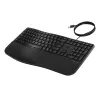 HP 480 Comfort vadu tastatūra, pilna izmēra, USB, melna, 1.5m