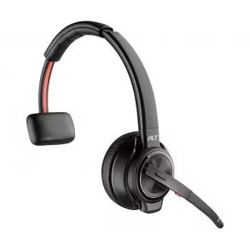 HP Poly Savi 8210 Monaural DECT 1880-1900 MHz Top + Lādētāja pamatne