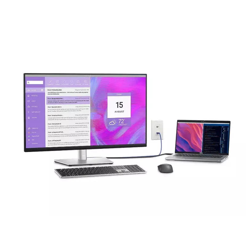Dell P2723DE 27 inch LCD Quad HD 2560x1440 monitors