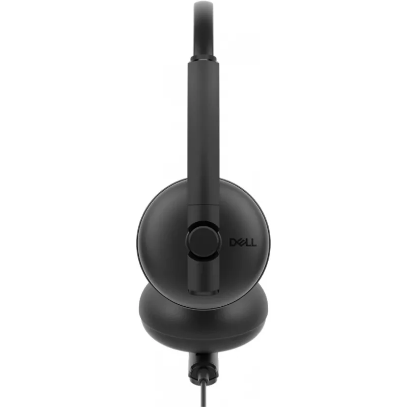 DELL WH125 Austiņas ar mikrofonu Vadu Galvas saite Birojs/Zvanu centrs USB Type-A Melna