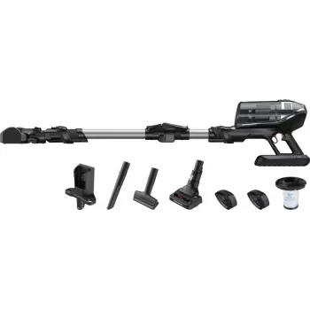 Rowenta X-Force RH9958 2-in-1 putekļsūcējs stienis, bezmaiss, 0.9 L, Melns, Pelēks
