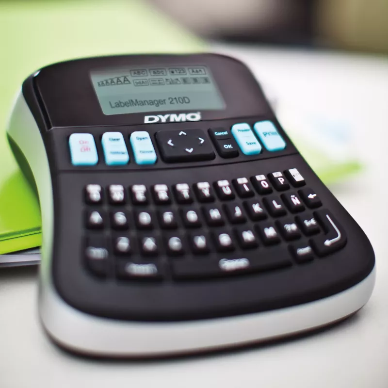 DYMO LabelManager 210D QWERTZ komplekts ar maciņu