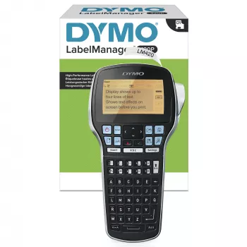 DYMO LabelManager 420P etiķešu printeris — pārnēsājams, ar datora pieslēgumu un uzlādējamu akumulatoru