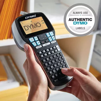 DYMO LabelManager 420P etiķešu printeris — pārnēsājams, ar datora pieslēgumu un uzlādējamu akumulatoru