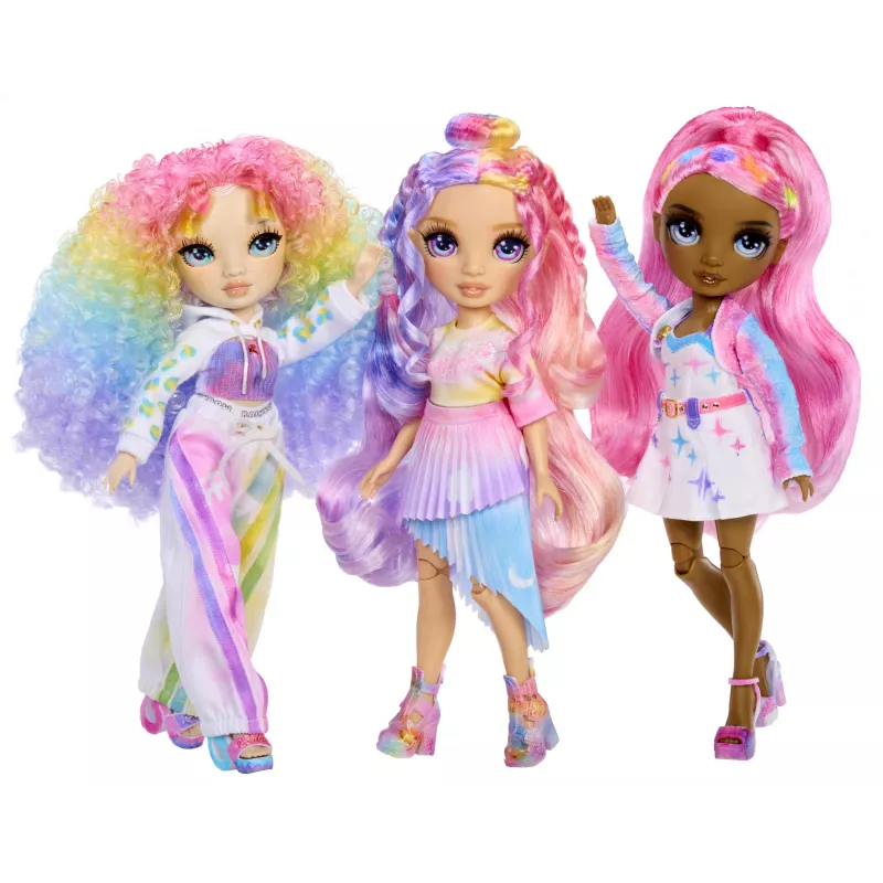 Rainbow High Air Brush & Create modes lelle - Pelēkas acis