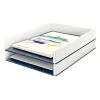 Leitz Letter Tray WOW divkrāsu, plastmasa, metālisks, balts, A4, 267 mm, 336 mm, 49 mm
