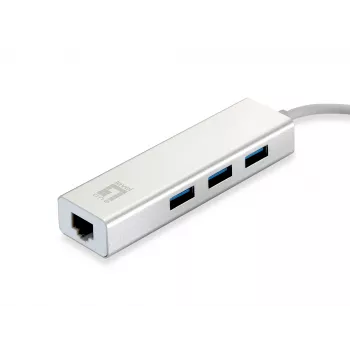 LevelOne USB-0503 Gigabit tīkla adapteris ar USB 3.0 centrmezglu