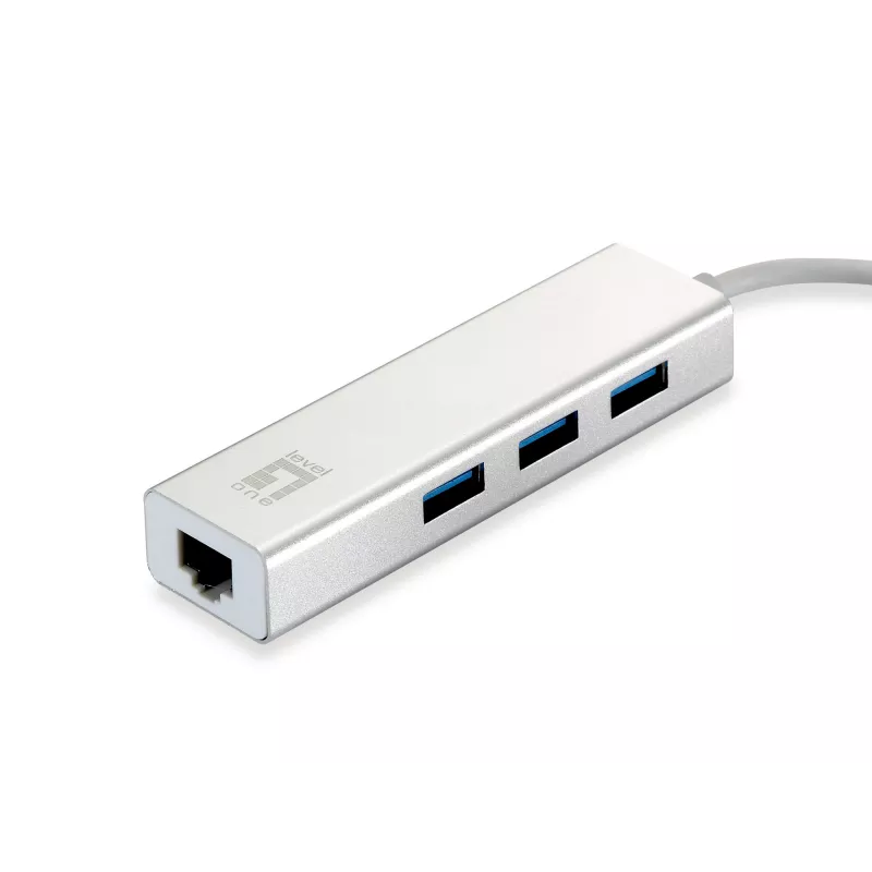 LevelOne USB-0503 Gigabit tīkla adapteris ar USB 3.0 centrmezglu
