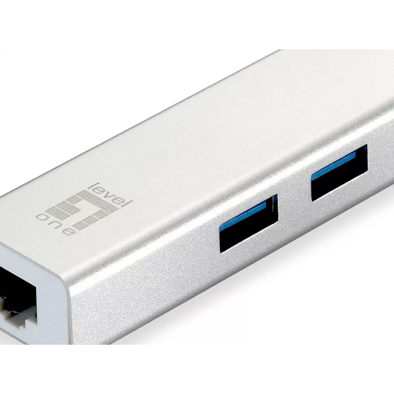 LevelOne USB-0503 Gigabit tīkla adapteris ar USB 3.0 centrmezglu