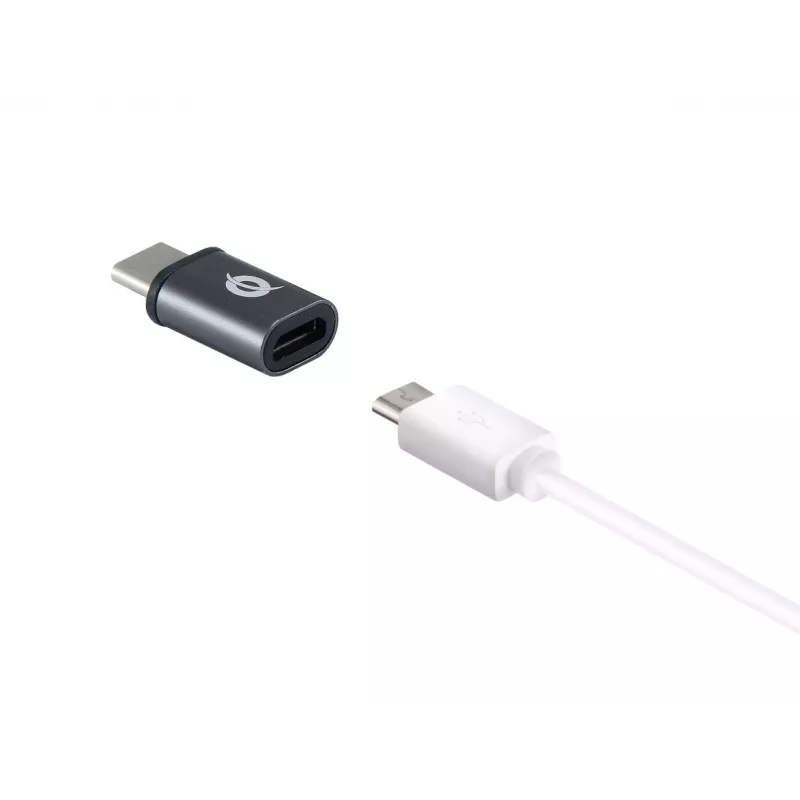 Conceptronic DONN04G USB-C uz USB A/MicroB OTG adapteris 2 gab., 10Gbps (C-A), 480Mbps (C-MicroUSB)