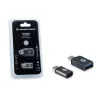 Conceptronic DONN04G USB-C uz USB A/MicroB OTG adapteris 2 gab., 10Gbps (C-A), 480Mbps (C-MicroUSB)