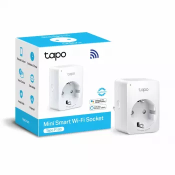 TP-LINK Tapo P100 viedais kontaktdakšs Balts 2300 W