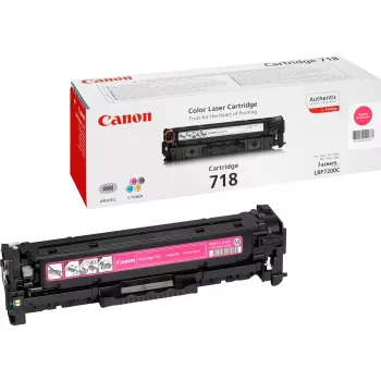 Tonera Magenta 2.9K 718M/2660B002 Canon