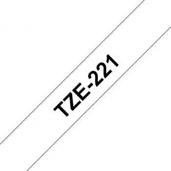 Lentīte etiķešu drukāšanai Brother TZE-221