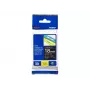 Laminēta lente Brother TZe345 18mm balts uz melna