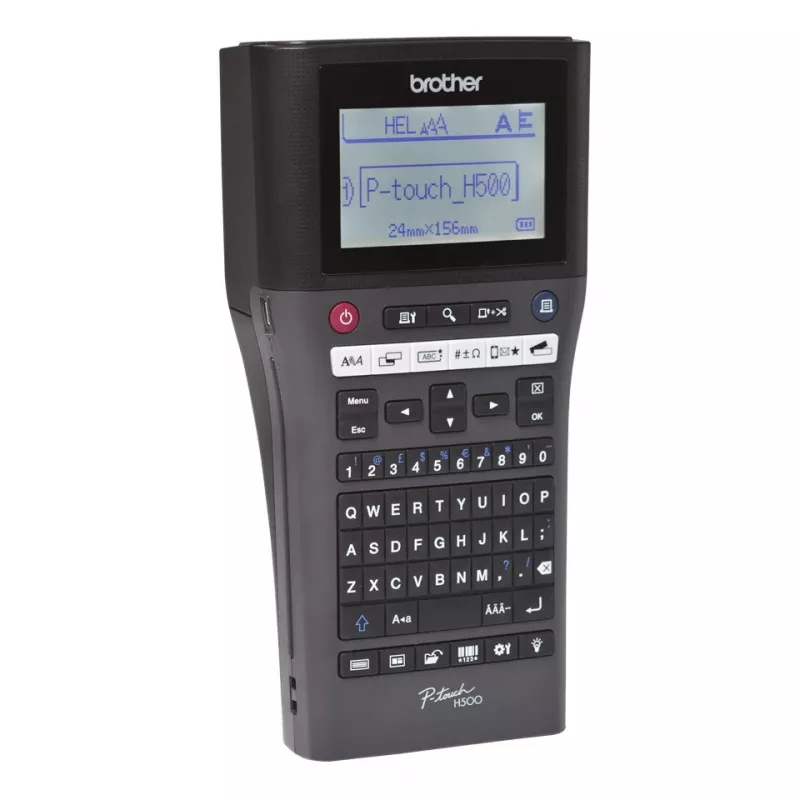 Brother PT-H500 etiķešu printeris 180 x 180 DPI 30 mm/s TZe vads QWERTY