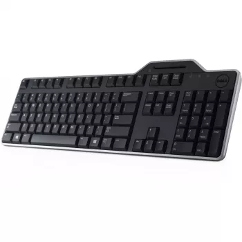 DELL 580-18366 klaviatūra, vadu, USB, QWERTY, ASV angļu, melna