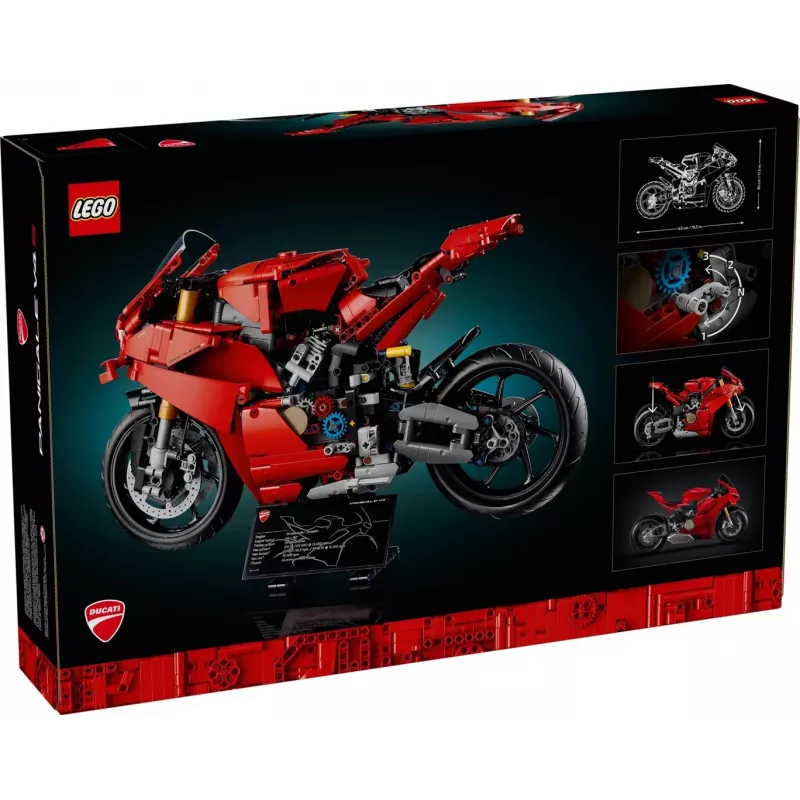 LEGO TECHNIC 42202 Ducati Panigale V4 S Motocikls